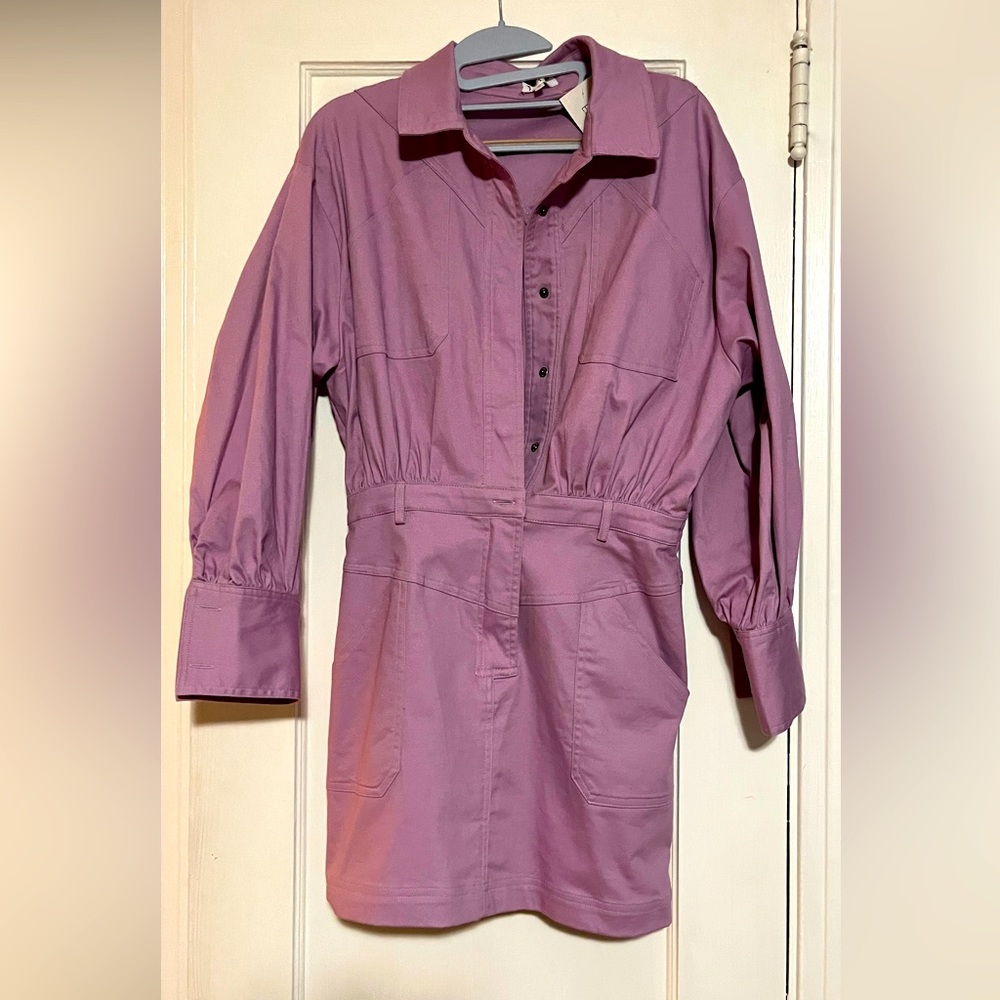 NWT TCEC Wight Elephant snap dress. Size M - Picture 6 of 13